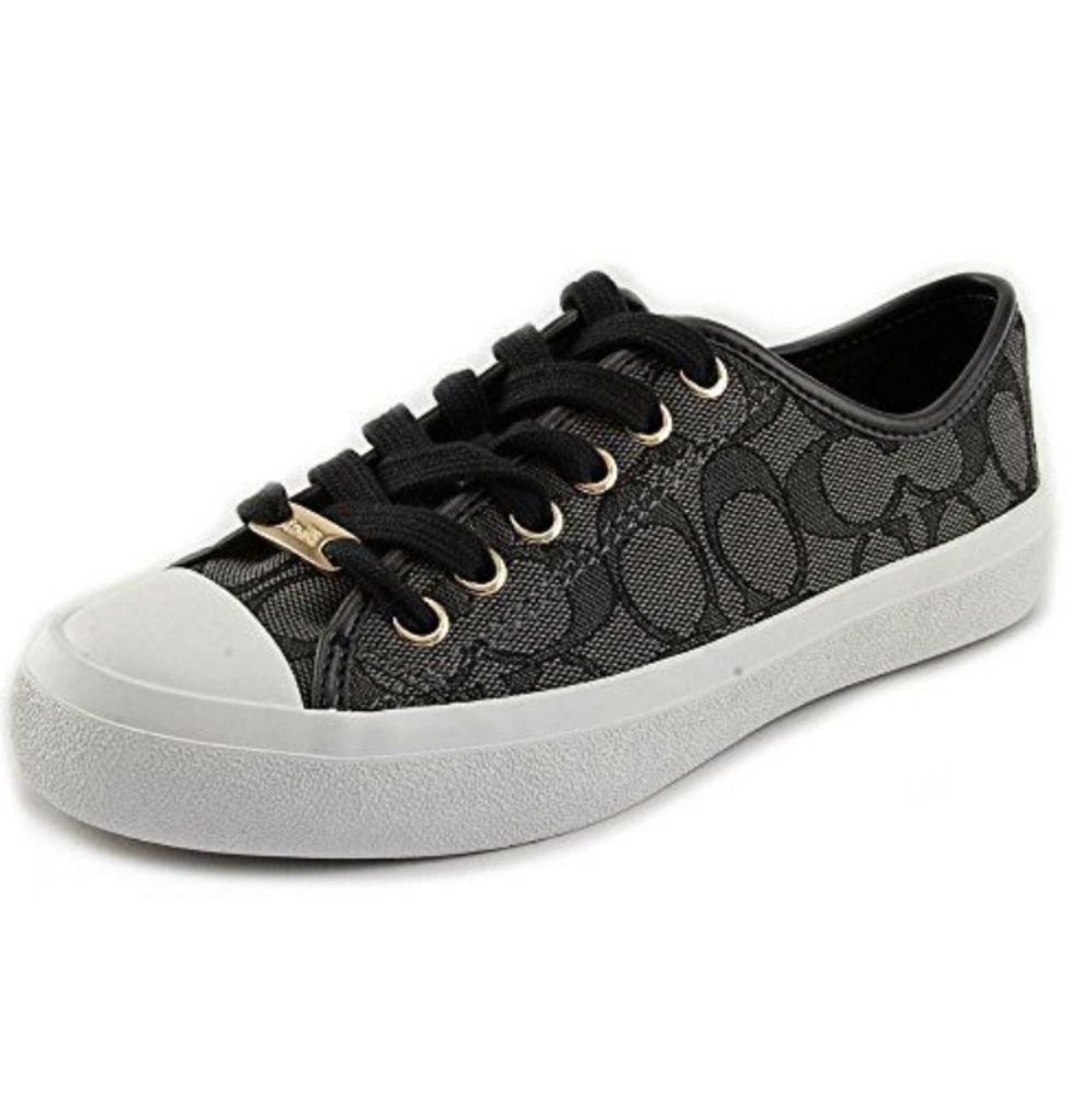 COACH Empire Outline C/Nap Signature Logo Lace Up CC Sneakers EUC - Picture 7 of 14